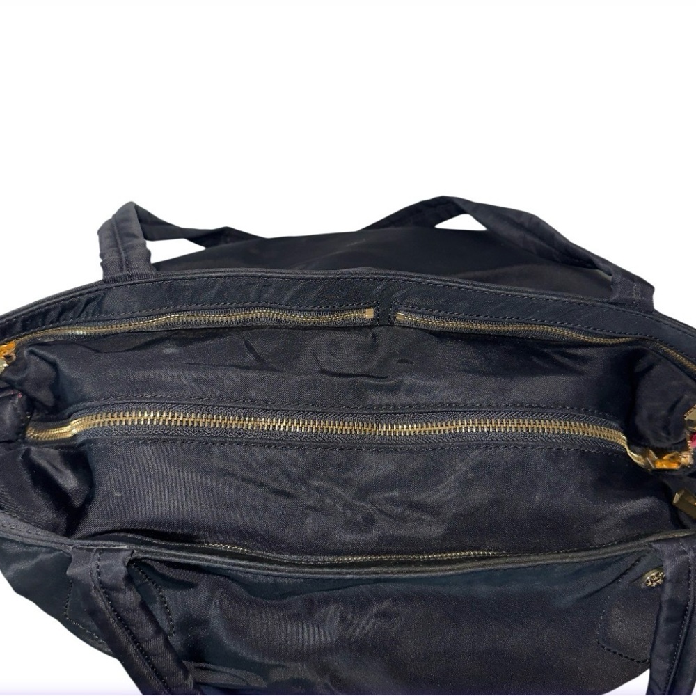 MZ Wallace Black Large SoHo Tote Bag Travel Luggage Sleeve - Picture 7 of 13
